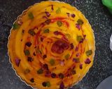 A picture of step 10 of Mango flower tart.