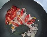 Foto langkah ke 3 dari resep Tumis Labu Siam Sawi Hijau.