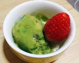รูปขั้นตอนการทำที่ 2 ของ ไอศกรีมอะโวคาโด Avocado Ice Cream