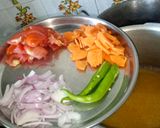 கேரட் சூப் ரெசிபி ஸ்டேப் 2 புகைப்படம்