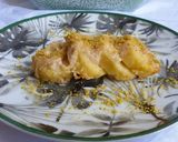 Foto del passaggio 6 della ricetta Gnocchi alla romana senza uova/burro con mortadella e pistacchio