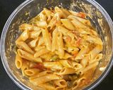 माइक्रोवेव पास्ता(microwave pasta recipe in hindi) रेसिपी चरण 4 फोटो