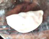 A picture of step 6 of Tricolor Chicken Momos.
