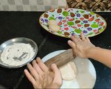 A picture of step 12 of CHATPATA RAJMA WRAP/RED KIDNEY BEANS BURRITOS.