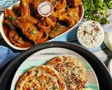চিকেন স্টাফড্ তন্দুরি নান (Chicken stuffed tanduri nan recipe in benglai) রেসিপি ধাপ - 7 ছবি