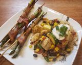 A picture of step 2 of Low carb Tex Mex Chicken zucchini skillet.