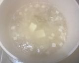 Foto langkah ke 2 dari resep Mpasi 7+ Day 25 : Bubur Sapi Tahu.