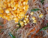 A picture of step 11 of Rice vermicelli stir fry.