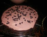 Foto del paso 9 de la receta: Torta de chocolate rellena con crema y mermelada de frambuesa