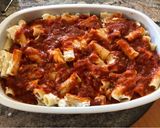 Φωτογραφία βήματος 6 της συνταγής Rigatoni al forno με 3 τυριά