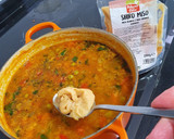 Foto del paso 6 de la receta: Sopa súper saludable con verduras, lentejas rojas y miso