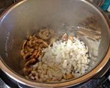 A picture of step 4 of Mushroom Risotto Instant Pot IP.