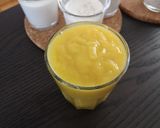 Une image de l'étape 5 de Perles du japon, lait de coco et mangue.