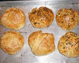 A picture of step 3 of BRIOCHE BUNS FOR SANDWICHES.JON STYLE.