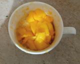 A picture of step 1 of Mango Lassi.
