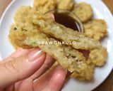 Foto langkah ke 9 dari resep Cireng Tempe Teri Kuah Cuko.