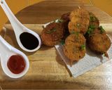 Foto del paso 3 de la receta: Kushiages de Plátano Macho 🍢 & Salsa Tontkatsu