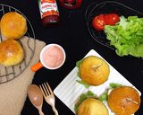 Hình bước làm 4 của món Bánh Mì Hambuger (từ nckd)