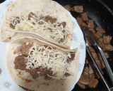 Foto del paso 5 de la receta: Tacos Mexicanos!!!🌮de ternera de res con papas fritas 😍