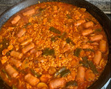 Foto del paso 7 de la receta: Paella rápida de salchichas y pollo