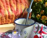 Foto del paso 5 de la receta: Cebra bread, pan cebra🎀