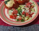A picture of step 4 of Stuffed Tomatoes with Ground Beef 🍅🍅🍅.