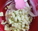 A picture of step 2 of Apple crinkle cookies.