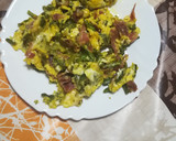 Foto del paso 2 de la receta: Revueltos de trigeros con jamón y 4 quesos