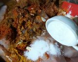 A picture of step 4 of Chicken Tikka.