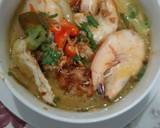 Soto udang yang sangat lezat langkah memasak 5 foto