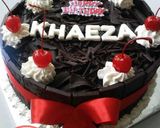Foto langkah ke 5 dari resep Cake ultah (basecake brownies ny.liem).