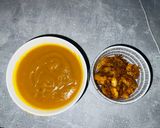 Une image de l'étape 3 de Velouté healthy de butternut sucrée-salée au sirop d’érable et crevettes 🍤.