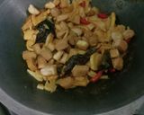 Foto langkah ke 3 dari resep Sayur Rebung Tahu Santan.
