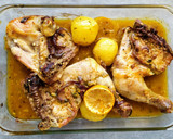 Foto del paso 4 de la receta: Pollo asado al ajillo y limón