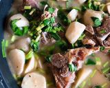 Hình bước làm 5 của món Canh Khoai Sọ Ninh Sườn