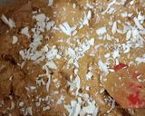 A picture of step 3 of Besan ladoo.
