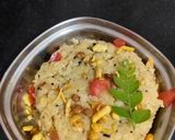 A picture of step 3 of Upma.