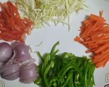 A picture of step 1 of Chilli Chataka Mayo Veggie Rolls.