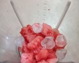 A picture of step 2 of Watermelon Juice.