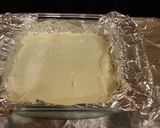 A picture of step 10 of Caramel Coconut Cheesecake Bars.