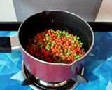A picture of step 7 of Meethi Boondi.