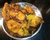 A picture of step 2 of Kalonji Katla Fish Curry.