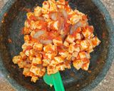 Foto langkah ke 3 dari resep Pepes Tahu dan Udang.