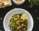 हरी मटर की घुघनी (hari matar ki ghugni recipe in Hindi) रेसिपी चरण 8 फोटो