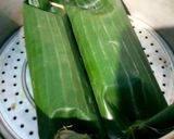 Foto langkah ke 5 dari resep Nasi pepes bakar ati ampela mantul.