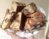 A picture of step 1 of Marble cake.