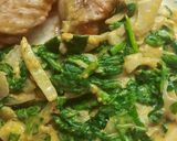 Foto del paso 6 de la receta: Espinacas a la crema de curry