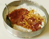 A picture of step 2 of Paruppu billai.