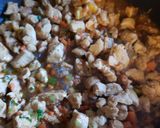 Foto del paso 11 de la receta: Yakimeshi de Pollo (No tradicional, medio huevón)