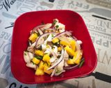 Foto del paso 3 de la receta Ceviche de bacalao y mango 🥭